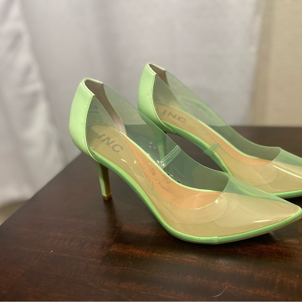 INC International Concepts Women's Lime Heels